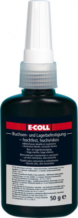 Colle pour douilles et paliers très résistante-viscosité moyennne, 50 g 