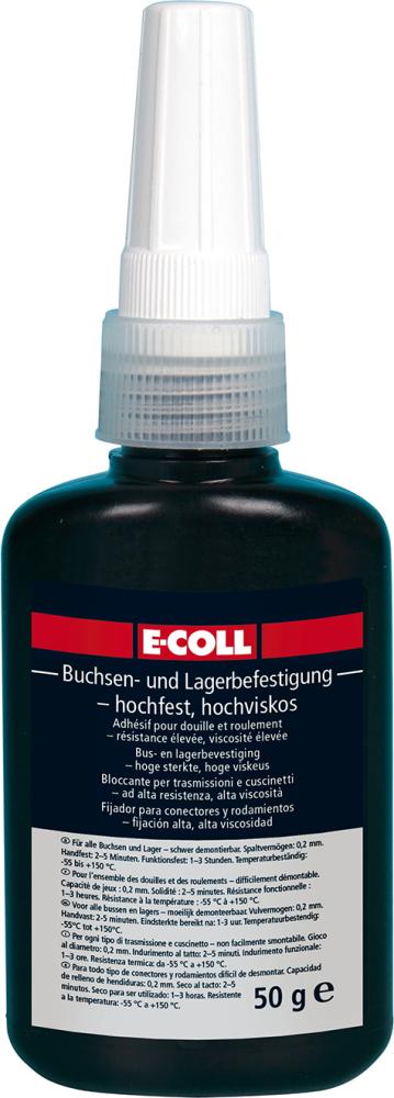 Colle pour douilles et paliers très résistante-viscosité moyennne, 50 g 