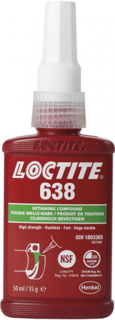 Colle à douilles et paliers  638 50ml 