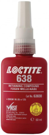 Colle à douilles et paliers  638 50ml 