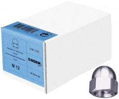 Écrou borgne 6 pans DIN1587 M 10 6 zn HP E-