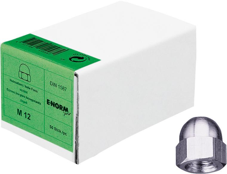 Écrou borgne 6 pans DIN1587 M 8 A2 E-