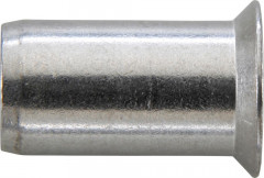 Écrou aveugle alu tête fraisée 90° M5x7x13,5mm 