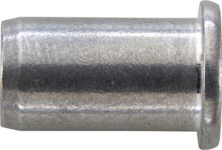 Écrou aveugle alu tête goutte de suif M5x7x13,5mm 
