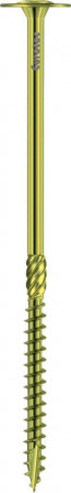 Paneltwistec Tête à plate au jaune TX 40 8,0 x 140 mm