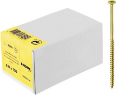 Vis pour panneau aggloméré tête fraisée zn jaune TG ISR 3,0x 25/18 KP E-NNORMpro