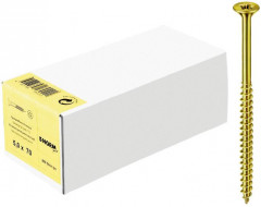 Vis pour panneau aggloméré tête fraisée zn jaune TG PZD 3,0x 25/18 HP E-NNORMpro