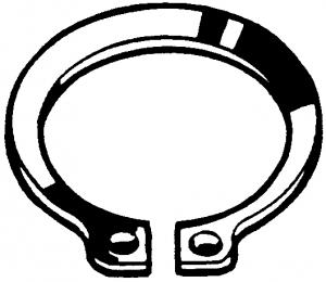 CIRCLIPS EXTERIEUR AC-R-B 20  DIN471
