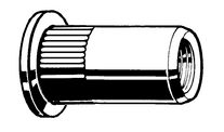 ECROU NOYE TC FUT MOLETE AC-ZN 5 och 80  