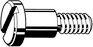 Vis à tête cylindrique fendues à épaulement