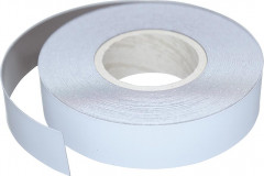 Bande magnétique à revêtement blanc 30m x 15mm
