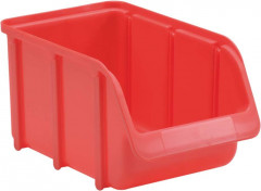 Bac trans rouge T.3 l146x H127xp242 mm