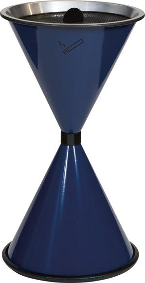 Cendrier sur pied DIABOLObleu H 770mm
