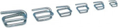 Pinces pour feuillard PE19mm, carton de 1000 pcs