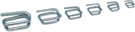 Pinces pour feuillard PE19mm, carton de 1000 pcs