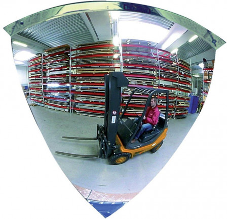 Miroir coupole90° D100cm