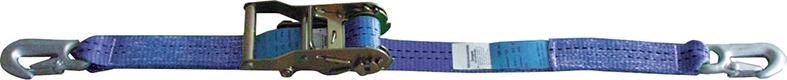 Sangle tendeurà cliquet 2 élingues L.6m/l.35mm1000/2000daN