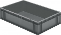 Bac de transport à empiler 600x400x145 mm gris