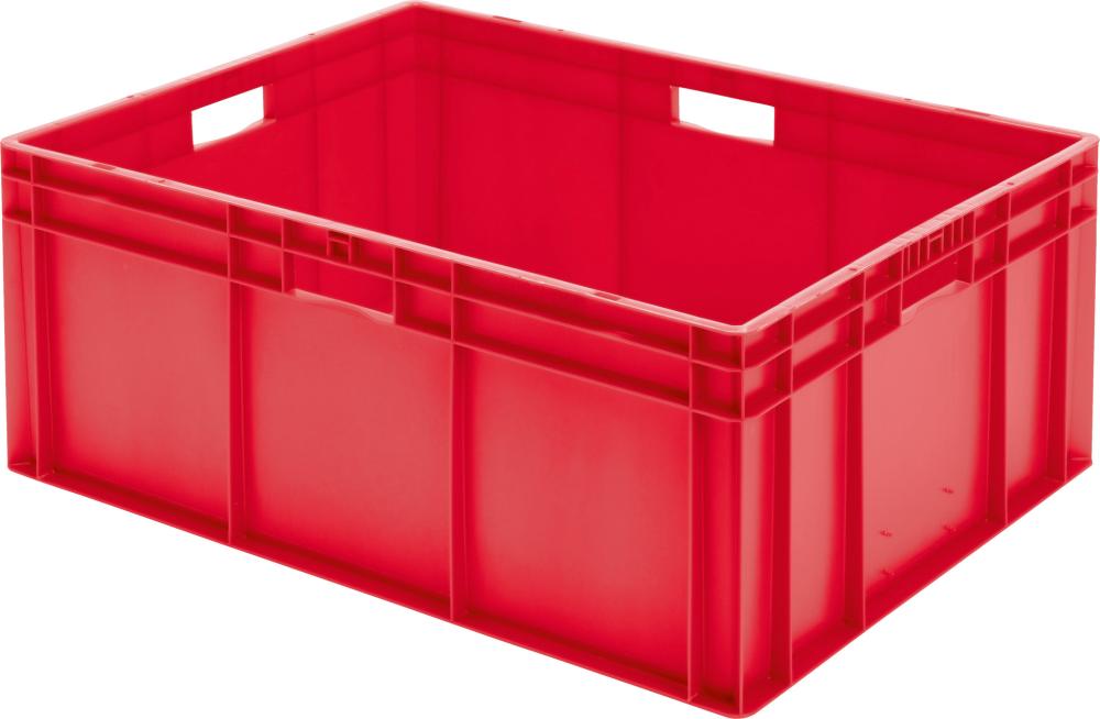 Bac de transport à empiler 800x600x320 mm rouge