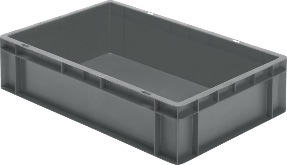 Bac de transport à empiler 600x400x145 mm gris