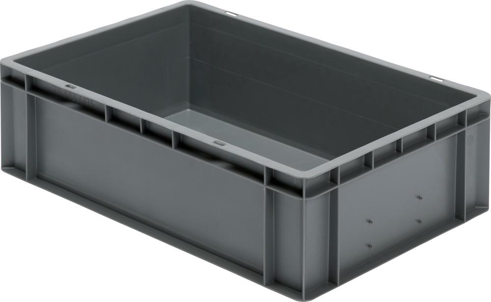 Bac de transport à empiler 600x400x175 mm gris