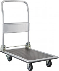 Chariot à plateau 150kg 740x470mm, roue PP