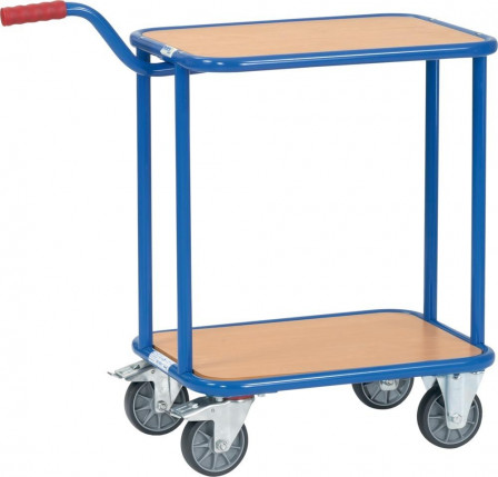 Chariot col de cygne KF33sol en bois 250kg 2 n.