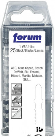 Boîte de lames de scie 25 pcs T 101 B 