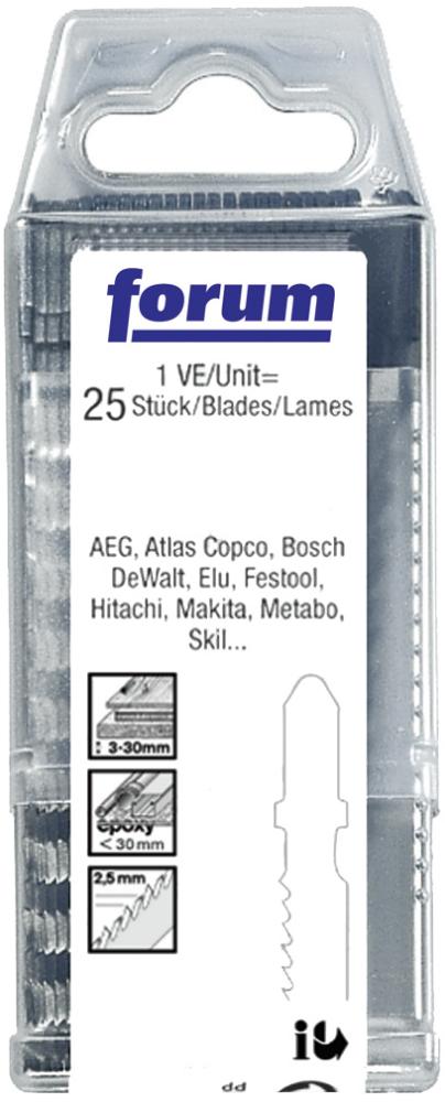 Boîte de lames de scie 25 pcs T 101 B