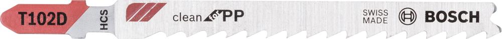 Lame de scie sauteuse T 102 D pack de 5