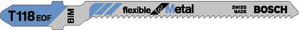 Lame de scie sauteuse T 118 EOF pack de 5