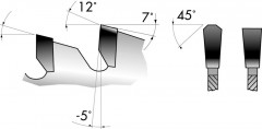 Lame de scie circulaire H W-NE-neg. 160x2,5x20-56Z 
