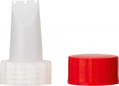 Buse large avec fermeture pour pulv. de colle