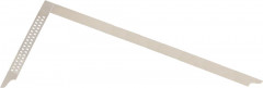 Equerre de charpentier Ruban d'acier souple chromaté 1000x380mm