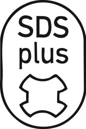 Foret SDS-plus 4 bords de coupe 7 pcs. 