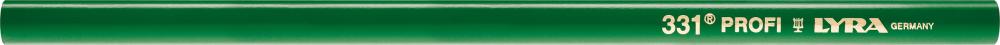 Crayon de tailleur de pierres nº 331 ovale vert 30cm 