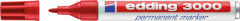 Marqueur permanent 3000 rouge 