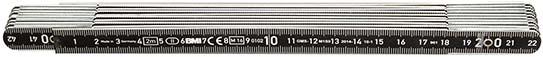 Mètre pliant ALU 2mx14mm 