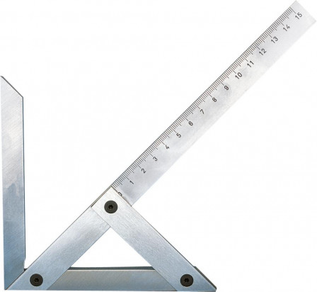 Équerre de centrage de précision acier spécial 150x130mm
