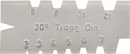 Jauge fil. triang acier D IN103 