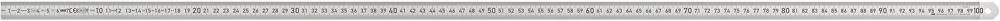 Règle graduée en acier so uple acier à ressort inox ydable écroui 1000x18mm