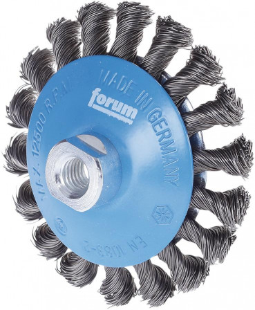 Brosse circ. ac. M14 115x 0,50mm torsadé 