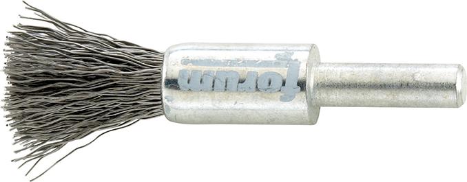 Brosse-pinceau fil acier 6mm 25x25x0,30mm fil. 