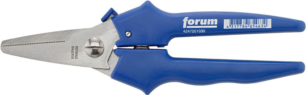 Ciseaux «coupe-tout» acie r 190mm