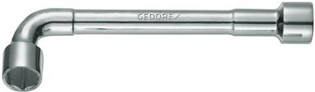 Clé à pipe avec alésage 17x mm 