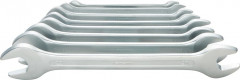 Clé à fourche double DIN 3110 8 outils