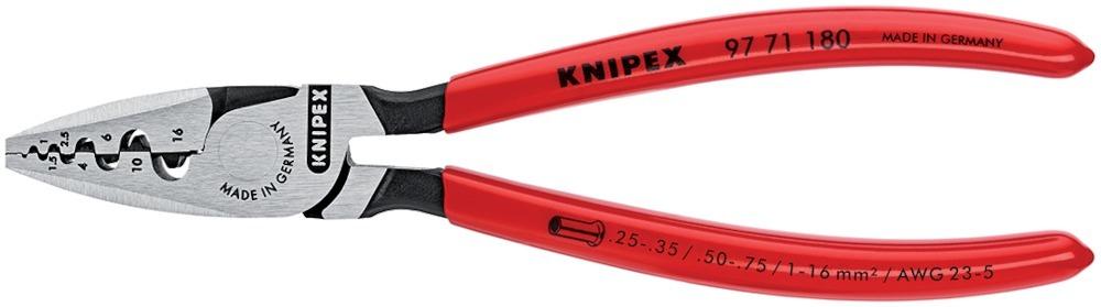 Pince à sertir pour cosses polie 180mm mm2