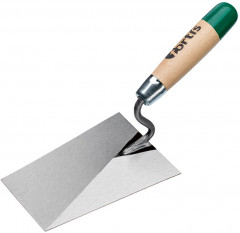 Tuelle de plâtrier bec S 160mm inox 