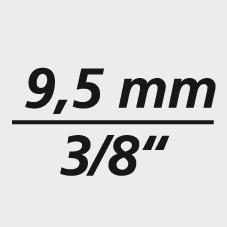 Jeu de douilles 3/8