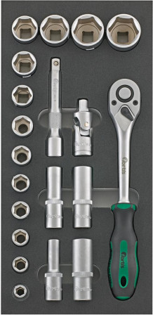 Module d'outils 1/3 clé à douille 1/2